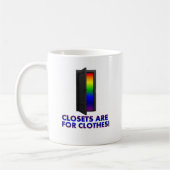 戸棚は衣服のためです コーヒーマグカップ (左)