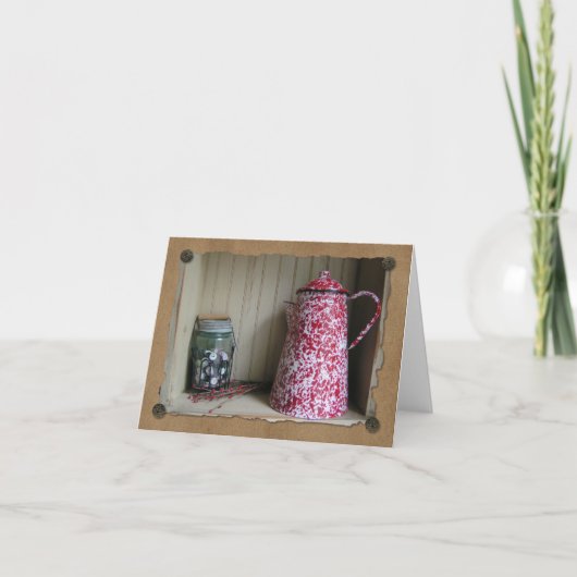 戸棚初期のメモカード カード (正面)