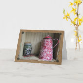 戸棚初期の誕生日カード カード (黄色い花)