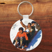 戸羽狩 キーホルダー (正面)