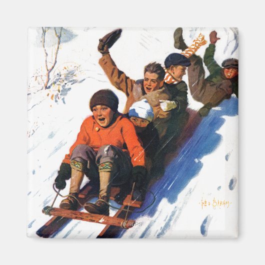 戸羽狩 マグネット (正面)