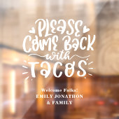 戻おもしろい来るTacosへようこそホーム名 ウィンドウサイン (シート2)