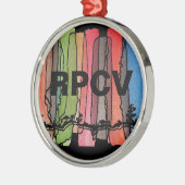 戻された平和部隊のオーナメント メタルオーナメント (左)