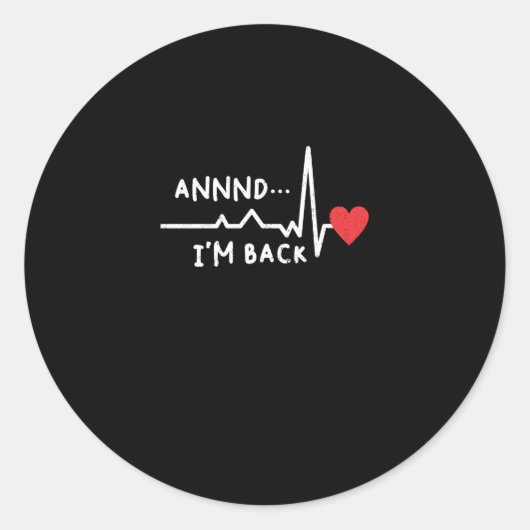 戻っおもしろいてハート手術の回復を知る ラウンドシール (正面)