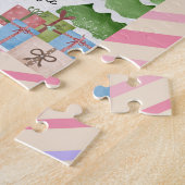 戻った!シークレットクリスマス小妖精や小人リターンレタ子供へー ジグソーパズル (側面)