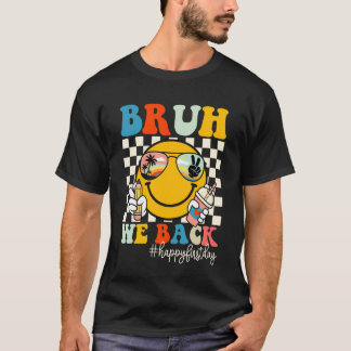 戻ってきたね!はじめての学校楽しんで Tシャツ