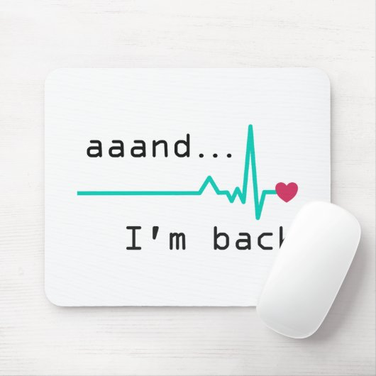 戻ってきたハート攻撃生存者車 マウスパッド (マウス)