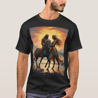 戻ってくる…ケンタウロスは彼の愛を語る Tシャツ