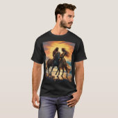 戻ってくる…ケンタウロスは彼の愛を語る Tシャツ (正面フル)