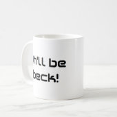 戻ってくる コーヒーマグカップ (正面左)