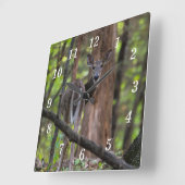 戻ってペイインターリーの壁時計 スクエア壁時計 (傾斜)