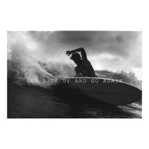 戻って再び行く – Surfer荒い戦い フォトプリント