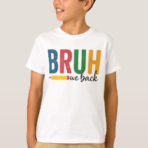 戻って来た!おもしろい新学期Tシャツ Tシャツ