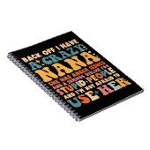 戻って私はナナを持って熱狂するいる ノートブック (右側)