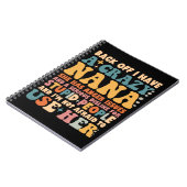 戻って私はナナを持って熱狂するいる ノートブック (左側)