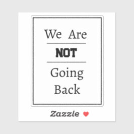 「戻らない」という言葉 シール