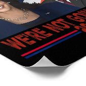 戻らないKamala Harris Tim Walz ポスター (角)