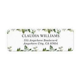 戻り値カスタムのモダンエレガントラベルの作成 ラベル