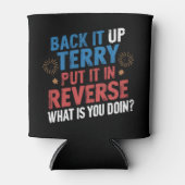 戻るテリーそれを逆花火に置く 缶クーラー (正面)