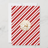 戻る小妖精や小人 招待状 (裏面)