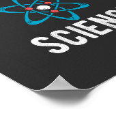 戻る私は科学を試みる、私は行く ポスター (角)