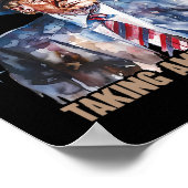 戻る西カウボーイトランプ2024アメリカBaを取る ポスター (角)