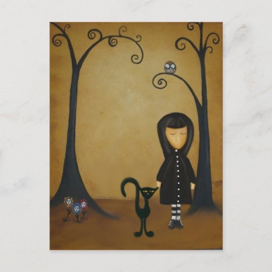 戻る黒 ポストカード (正面)