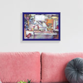 戻る10分の妻忘れ誕生日キャンバスPr キャンバスプリント (インサイチュ (リビング))