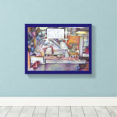 戻る10分の妻忘れ誕生日キャンバスPr キャンバスプリント (インサイチュ (ウッドフロア))