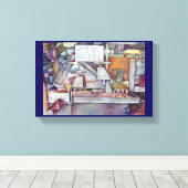 戻る10分の妻忘れ誕生日 キャンバスプリント (インサイチュ (ウッドフロア))