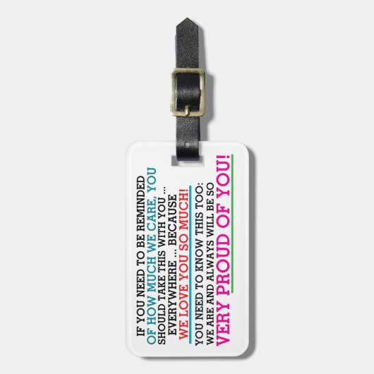 「戻る」を参照して親または子のラベル ラゲッジタグ (正面縦)