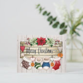 戻る – クリスマス ポストカード (スタンド正面)