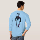 戻る |メンズ長袖 Tシャツ (裏面フル)