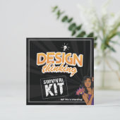 (戻る)編集可能DTサバイバルキット1 招待状 (スタンド正面)