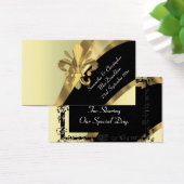 戻る、金ゴールド結婚式の引き出物感謝していユーラベル (デスク)