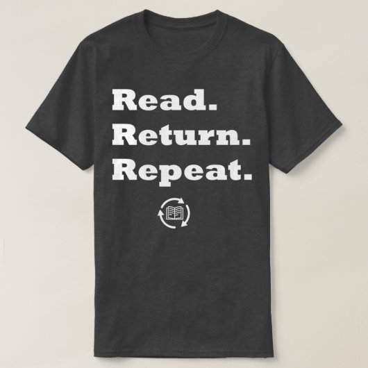 戻読り繰り返し必須Tシャツ Tシャツ (デザイン正面)