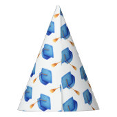 房つき卒業パーティーハット付き卒業キャップ パーティーハット (裏面)