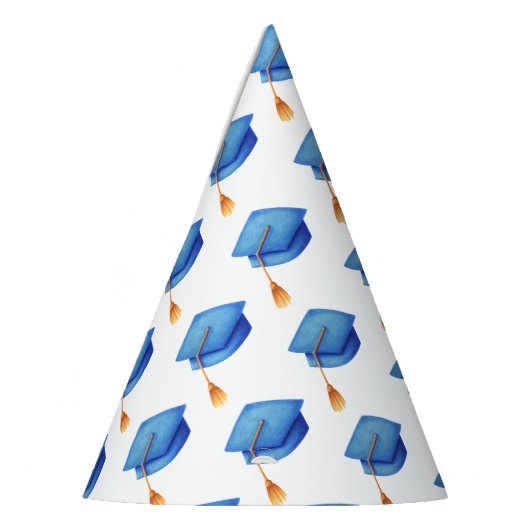 房つき卒業パーティーハット付き卒業キャップ パーティーハット (左)