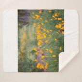 房で育つ美しく香りのよい野花 シェルパブランケット (正面(横))