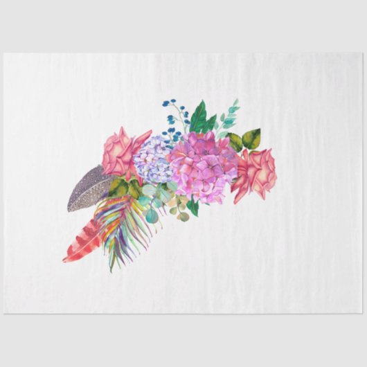 房保スカル花シリーズデザイン7 薄葉紙 (正面)