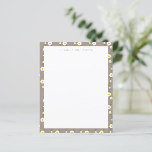 房保デイジー連鎖花文様名文房具 (スタンド正面)