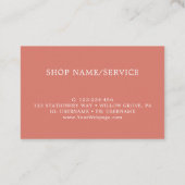 房保ヴィンテージ花フローラ 割引カード (裏面)