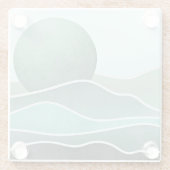 房保山 ガラスコースター (裏面)