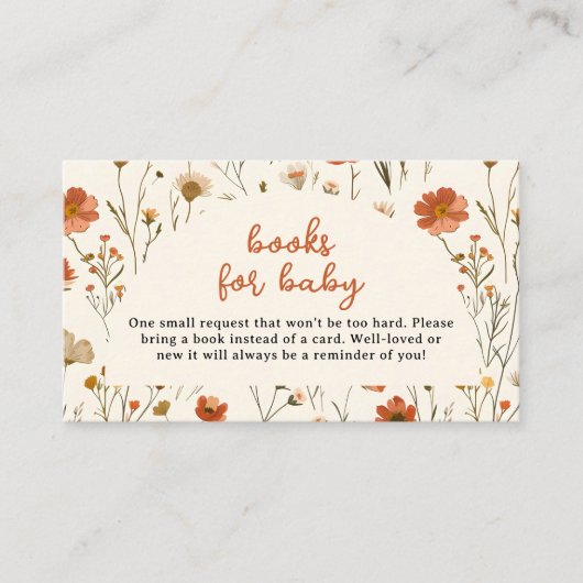 房保水彩野草本ベビー エンクロージャーカード (正面)