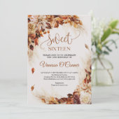 房保秋と秋の銅花と離れ 招待状 (スタンド正面)