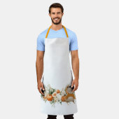 房保秋フローラ配置 エプロン (着用した状態)