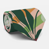 房保自然愛好家の花柄 ネクタイ (ロール)