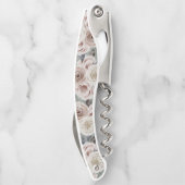 房保花模様書道花嫁付き女御愛称 ソムリエナイフ (裏面)