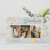 房保野花写真高校卒業 案内状 (スタンド正面)