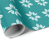 房保野草園継ぎ目のない模様 ラッピングペーパー (ロールコーナー)